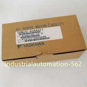 Servomotor de CA Yaskawa SGMJV-A5AAA21 nuevo en caja envío rápido 1 pieza - Imagen 1 de 5