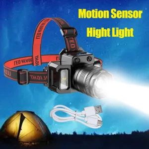 9900000LM Most Powerful LED Tactical Headlamp Head Torch Rechargeable Headlight - Picture 1 of 21