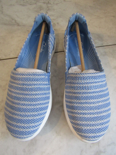 Ballerine Clarks Cloudsteppers Breeze Step II tessuto nuove con scatola donna 5 5 EU 35 5
