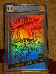 Ninja Funk #2 Alex Cormack Super Mario Bros. 2 Hommage Foil Ltd to 1000 CGC 9.8 - Bild 1 von 5