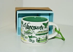 Taza de café espresso Starbucks Vancouver, Columbia Británica Canadá ¡NUEVA! - Imagen 1 de 2