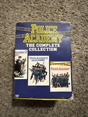 Police Academy 1984-1994 The Complete Collection with Slipcover 7 Discs Used DVD - Image 1 of 2
