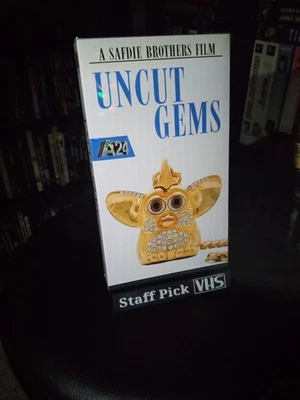 A24 "Uncut Gems" Lithograph Custom VHS MHV RARE OPP HTF ADAM SANDLER SAFDIE BROS - Image 1 of 4