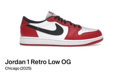 Air Jordan 1 Retro OG 2025 Low Chicago Foto 1 de 3