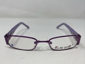 Cute OnO OC109 Purple 46-16-125 Full Rim Metal Eyeglasses Frame 7095 - Picture 1 of 8