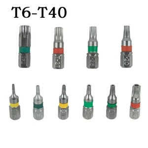 Screwdriver Bit 1/4inch 25mm 4Pc Hex Shank High Hardness Screw Driver Bit - Picture 1 of 71