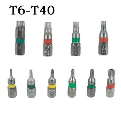 Screwdriver Bit 1/4inch 25mm 4Pc Hex Shank High Hardness Screw Driver Bit - Image 1 of 4