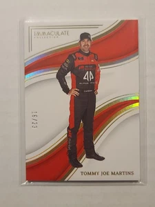 2023 Panini Chronicles NASCAR Immaculate Tommy Joe Martins #67 Gold Holo 16/23 - Picture 1 of 2