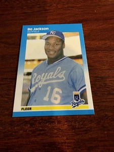 1987 Fleer #369 Bo Jackson Rookie Card - Picture 1 of 2