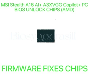 MSI Stealth A16 AI+ A3XVGG Copilot+ PC, ADMIN NO PASSWORD BIOS CHIP (AMD) - Afbeelding 1 van 1