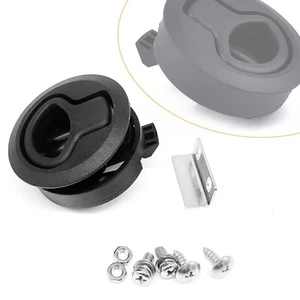 2 "Flush Pull Slam Latch para escotilla de cubierta de barco 1/4" bloqueo de puerta - Imagen 1 de 10