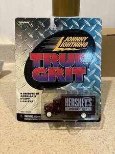 Johnny Lightning Hershey's Chocolate DELIVERY VAN TRUE GRIT WHITE LIGHTNING 1:64 - Picture 1 of 5