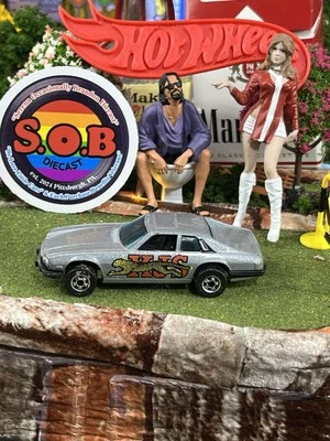 Jaguar XJS 1977 Hot Wheels Blackwalls 1:64 plateado diecast usado excelente estado Foto 1 de 4