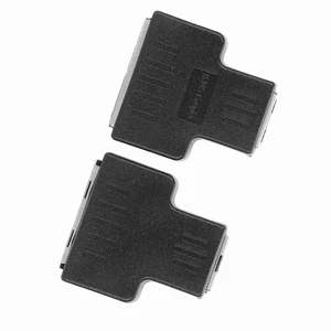 (schwarz) RJ45-Splitter-Adapter 2PCs Cable Extender Splitter - Afbeelding 1 van 24