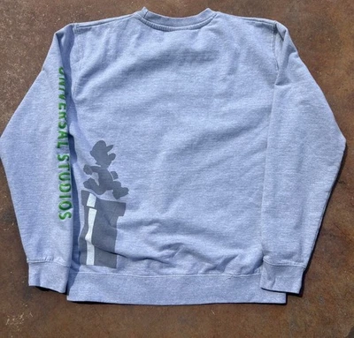 Universal Studios Super Nintendo World Luigi Sudadera Cuello Redondo Hombre Foto 1 de 4