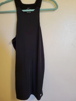 Camiseta sin mangas Nike Dri-Fit talla L negra Stay Cool espalda deportiva para correr atlética para mujer Foto 1 de 4