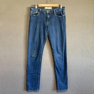 Abercrombie & Fitch Jeans Womens 10R (30x33) Straight Stretch Denim Cotton - Picture 1 of 9
