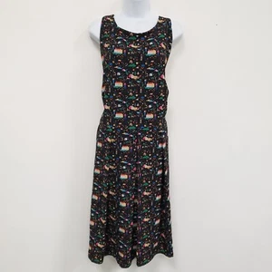 Rachel Antonoff Women Cottagecore Midi Dress Size 18W Rare Whimsical Teacher - Picture 1 of 9