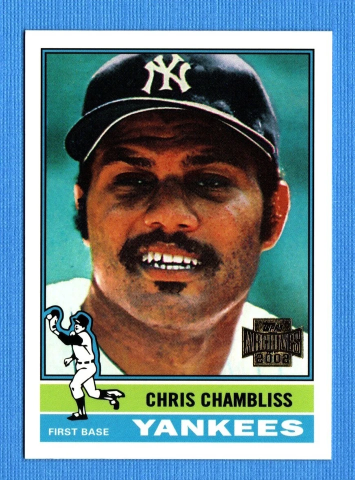 2002 Topps Archives #72 Chris Chambliss New York Yankees 1976 - Image 1 of 1