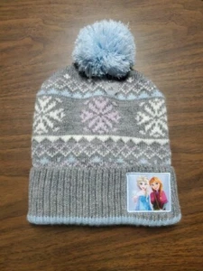 Elsa And Anna Disney Frozen Girls Winter Hat, One Size Fits All  - Picture 1 of 2