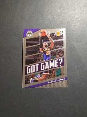 2019-20 Panini Mosaic Basketball Lebron James Got Game? #7 LA Lakers Olympics  - Image 1 of 2
