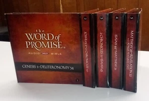 Word of Promise Audio Bible EMPTY CASE Replacement CD Binder A - Picture 1 of 11