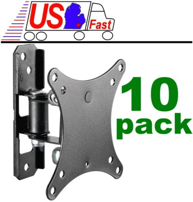 Lote 10x Soporte de montaje/montaje giratorio inclinable de bajo perfil LCD LED Vesa 75 y 100 mm Foto 1 de 4