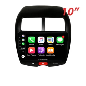 10" Wireless CarPlay Android Auto Nakamichi BT Radio For Mitsubishi ASX 2010-17 - Picture 1 of 3