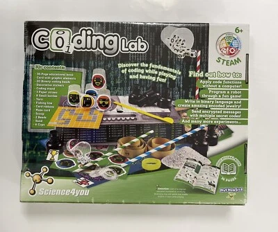 PlayMonster Science4you - Coding Lab - 10 Experiments to Learn How to Code NEW - Image 1 of 4