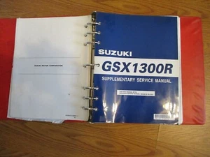 Genuine Suzuki Supplementary Service Manual GSX 1300 R 99501-39300-03E - Picture 1 of 1