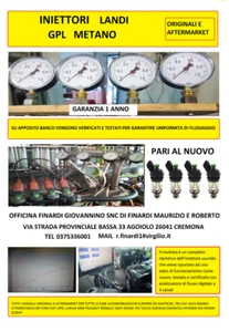 LANDI LPG INJECTORS OPEL MERIVA ALL ORIGINAL RANGE EQUAL TO NEW - Picture 1 of 7