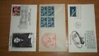envelopes vintage stamped 1st day issue, 25 various subjects and years 