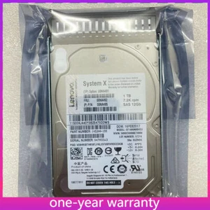 Lenovo 00NA492 00NA491 1TB 7.2K 12Gbps NL SAS 2.5" G3HS HARD DRIVE HDD New - Afbeelding 1 van 5