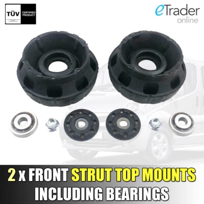 VAUXHALL VIVARO FRONT STRUT TOP MOUNT MOUNTS & BEARING x2 SUSPENSION 2001-2014 - Image 1 of 4