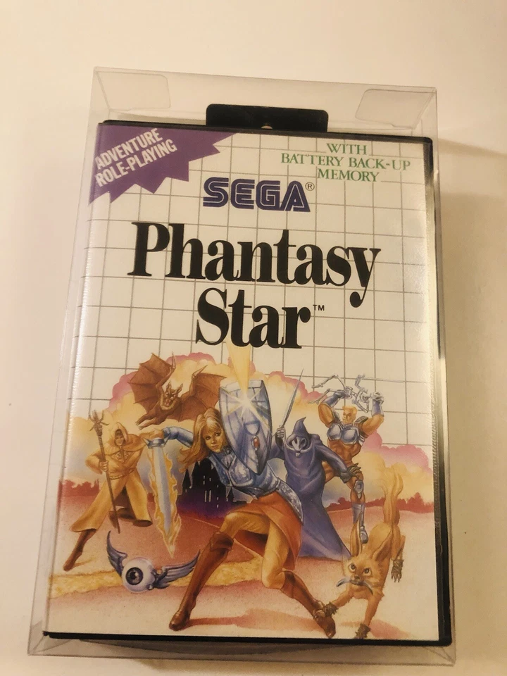 🔥Phantasy star master system Original USA 1990’s Super Rare Re Release Version - Image 1 of 4