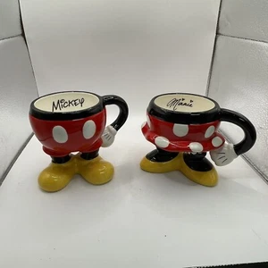 Disney Parks Mickey Mouse und Minnie Unterhose Beine Kaffee Tee Becher - Bild 1 von 22