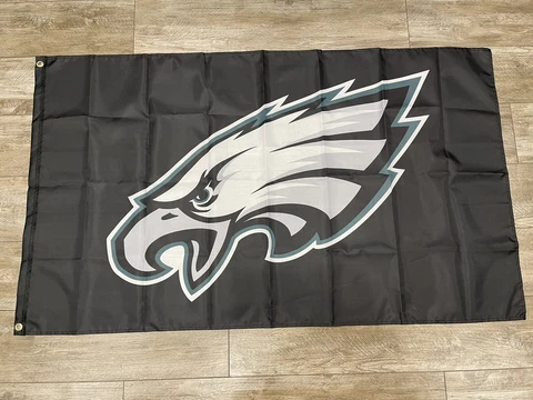 PHILADELPHIA EAGLES FLAG 3'X5' NFL LOGO BANNER:   Super Bowl Champions LII Cover