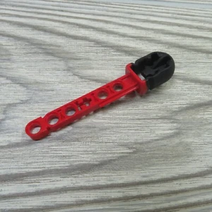 LEGO Technic - 57028 - Freccia Proiettile - Albero Braccio di Sollevamento - Rosso con Gomma Nera - Foto 1 di 5