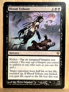 MTG Blood Tribute Zendikar NM ENG Lot of 2 - Bild 1 von 4