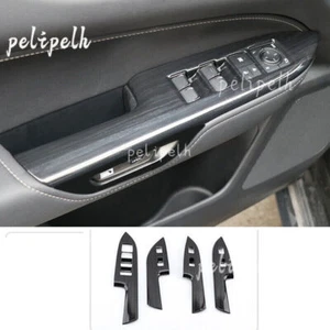 Para Lexus NX250 450h 350 2022-24 panel elevador de ventana de madera negra borde - Imagen 1 de 6