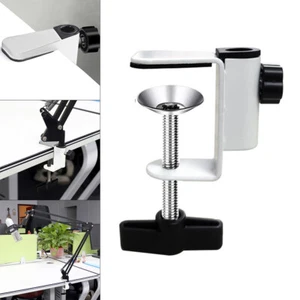 Table Vice Clamp on Work Bench Mini Desktop Vise Base for Microphone Desk Lamp - Picture 1 of 7