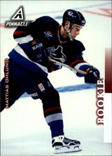 1997-98 Pinnacle Canucks Hockey Card #8 Mattias Ohlund