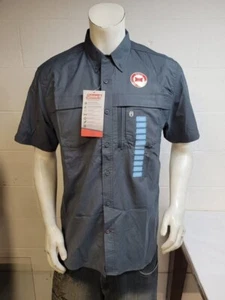Coleman hiking camping vented gray shirt size L / we4197 r4 t51 - Picture 1 of 5