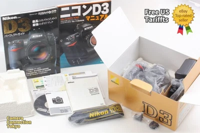 SC40516 [MINT in Box] Nikon D3 12.1MP Digital SLR Camera Body Black From JAPAN - Image 1 of 4