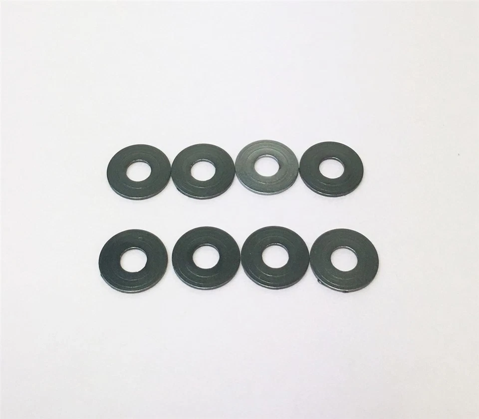 Mugen 3mm Spacer 1.0mm Thick Gray (8pcs): MRX6X, 6R / 6 - MUGH0181B-G - Image 1 of 1