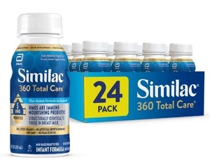 01/2026-Similac 360 Total Care Infant Formula- Ready to Feed - 8 fl-oz-24 Bottle - Picture 1 of 7