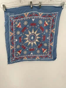 Vintage 22”x22” Southwestern Taschentuch Bandana Indianer Azteken HERGESTELLT IN DEN USA - Bild 1 von 11