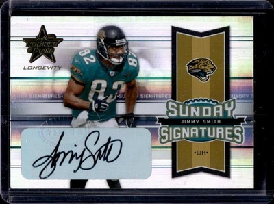 2005 Leaf Rookies & Stars Longevity Jimmy Smith Sunday Signatures Auto #/100 - Image 1 of 2