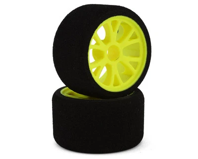 eXcelerate 1/12 Mounted Foam Front Tires (2) - Image 1 of 4