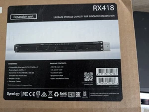 Synology RX418 Unité d'extension sans disque 4 baies - Photo 1/3